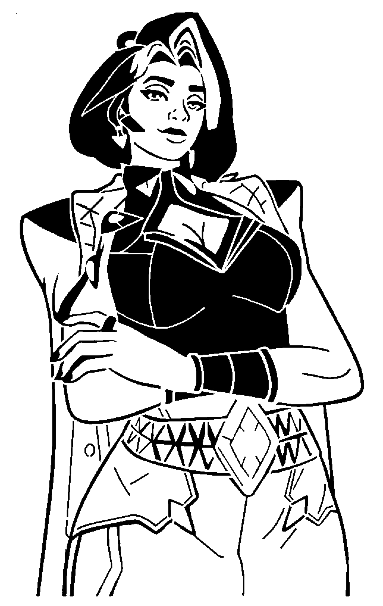 OW Domina stencil