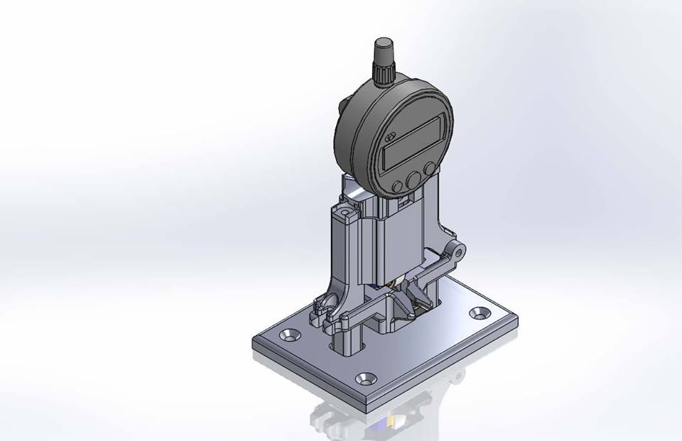 Real-time Filament Thickness Gage
