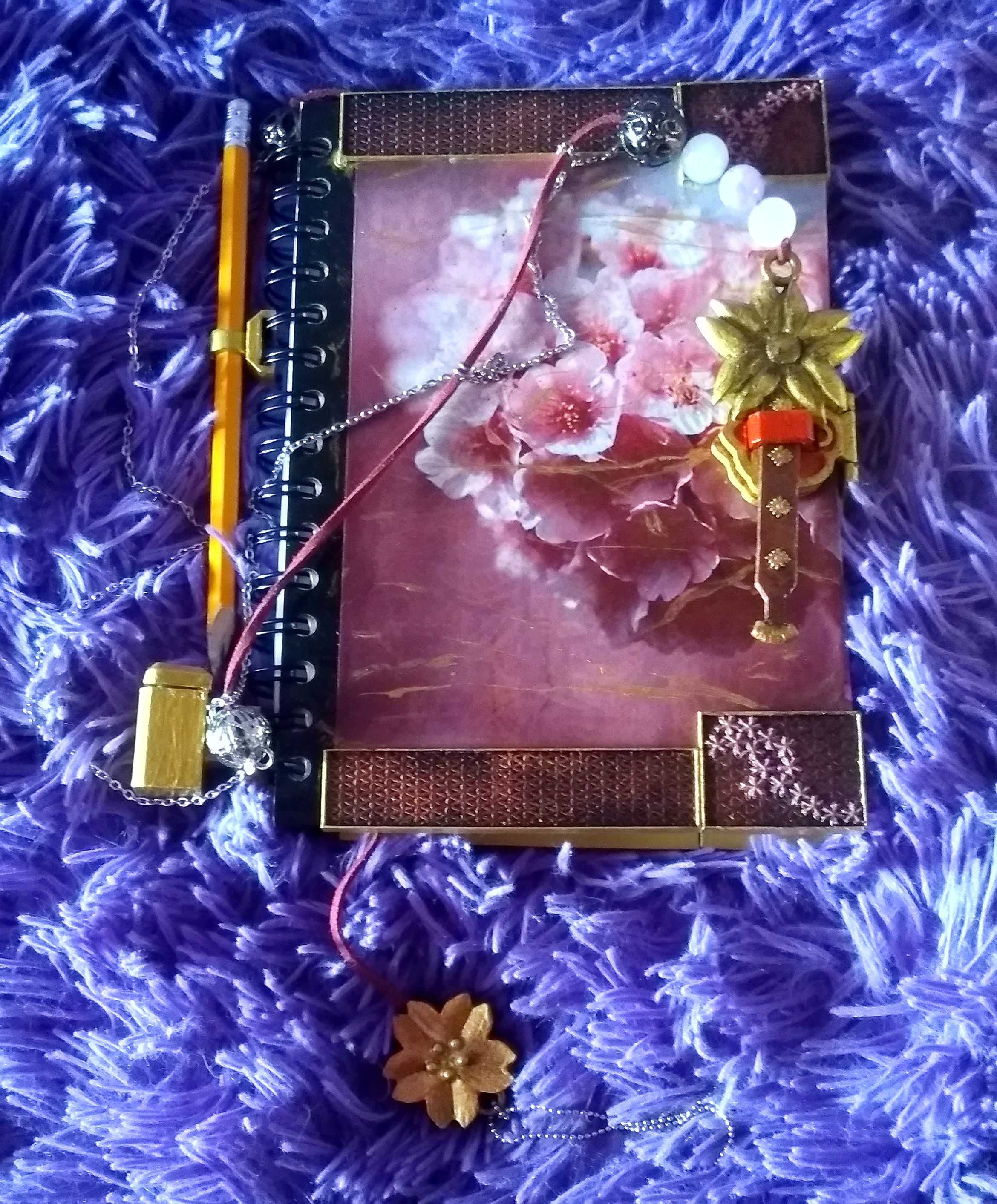 Sketchbook decoration kit in japanese style