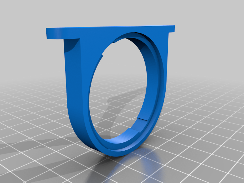 Thermo hygrometer support for Lack enclosure