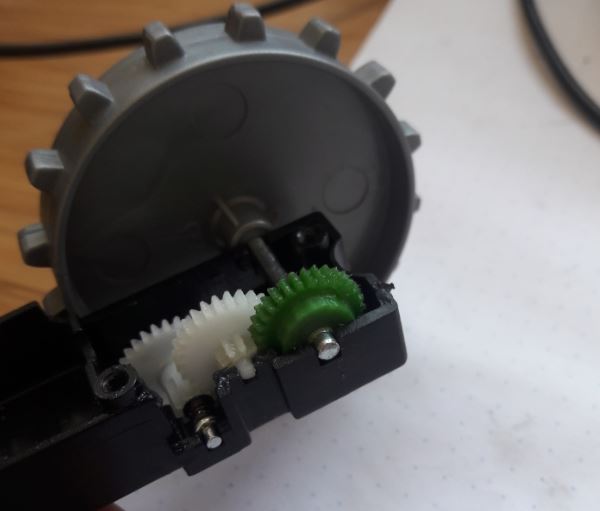 Spare gear for Dickie Toys Mighty Excavator