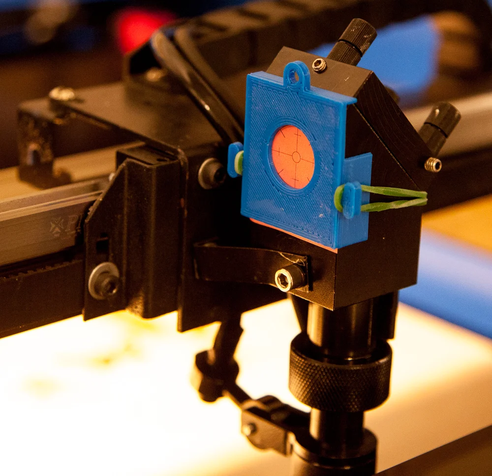 Laser Cutter Mirrors Calibration Jig V2