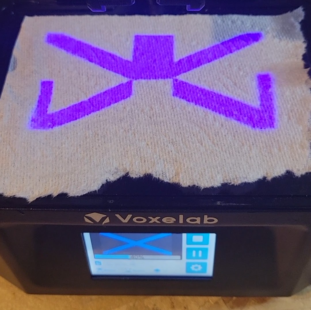 SLA (resin) 3D printer LCD Test