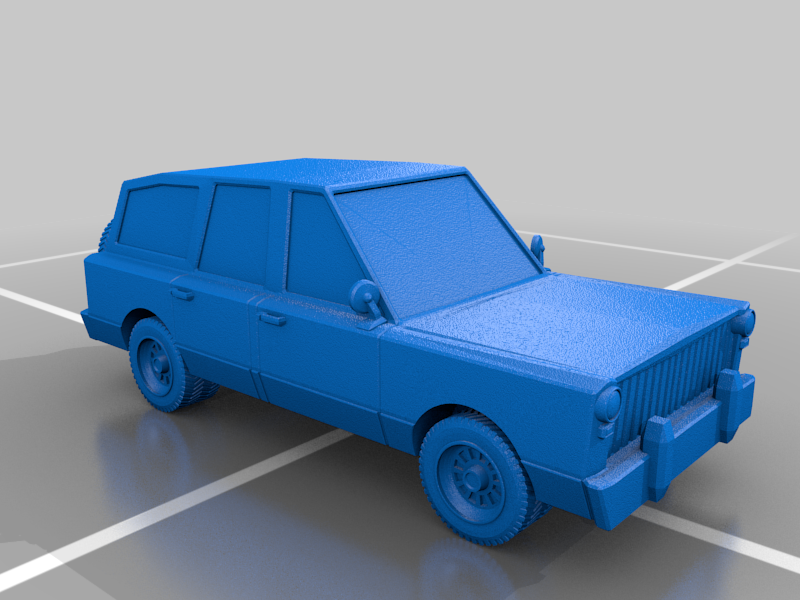 Low Poly SUV