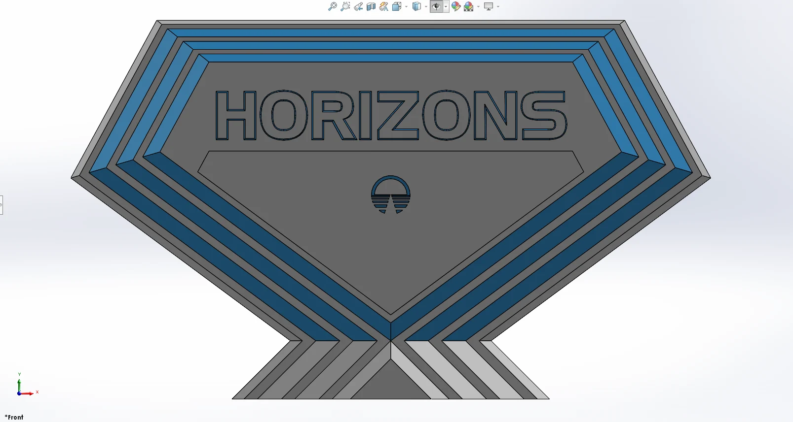 1995 Horizons Pavilion Sign | EPCOT Center | Walt Disney World