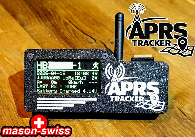 LoRa APRS Tracker with Lillygo T-beam and 2.4"  OLED