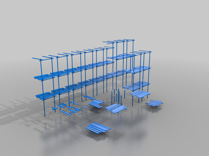 scaffolding - terrain