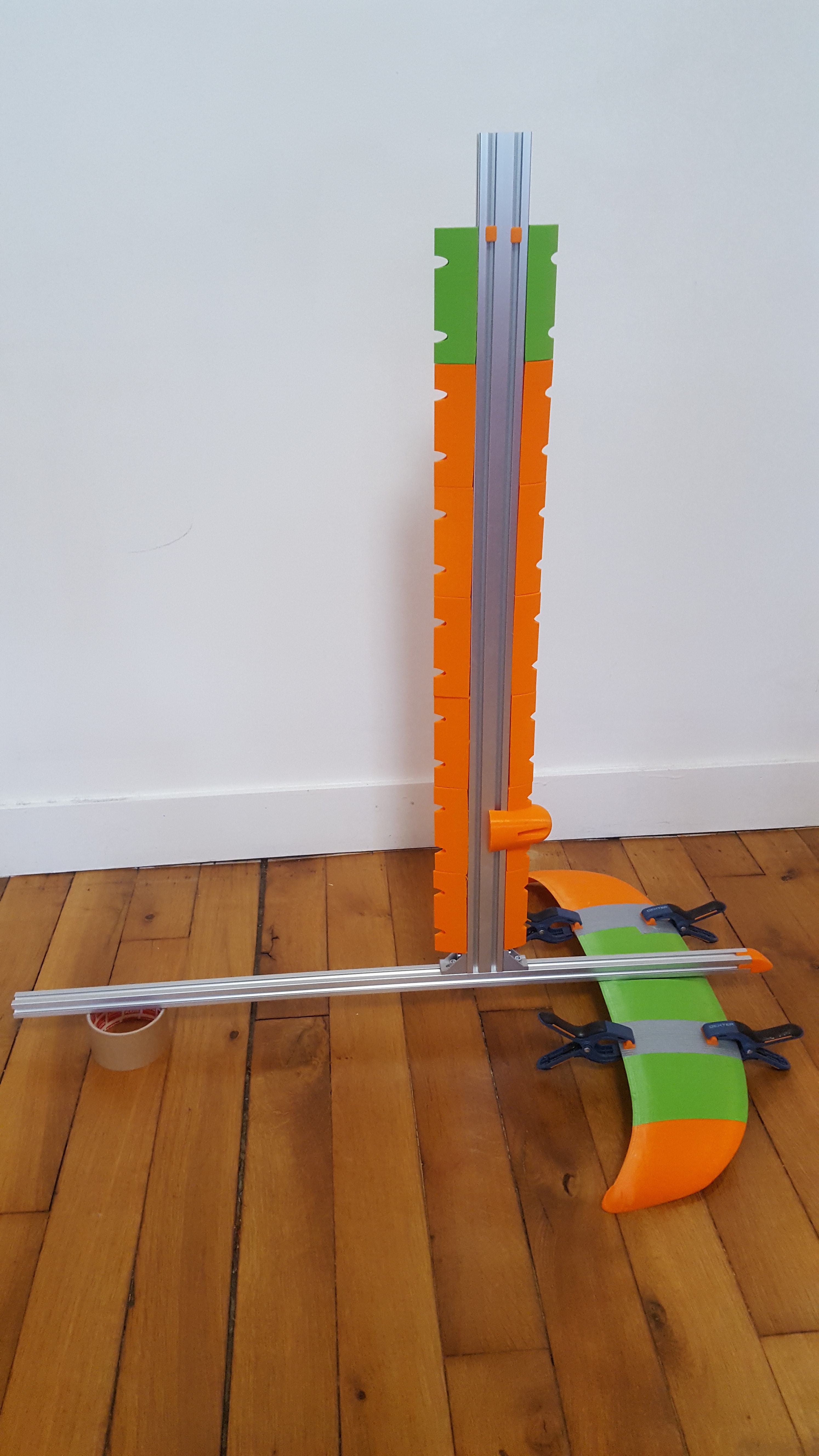 Hydrofoil / foil - 20mm profiled aluminium