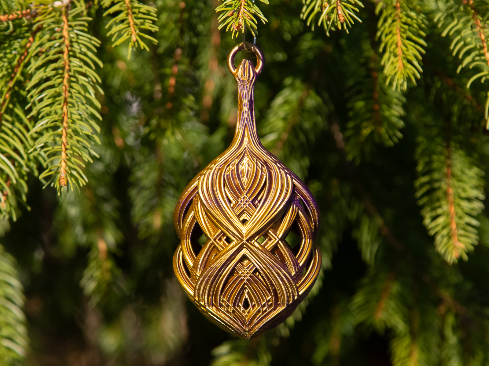 Kaleidoscope 2 Christmas Bulb 2024