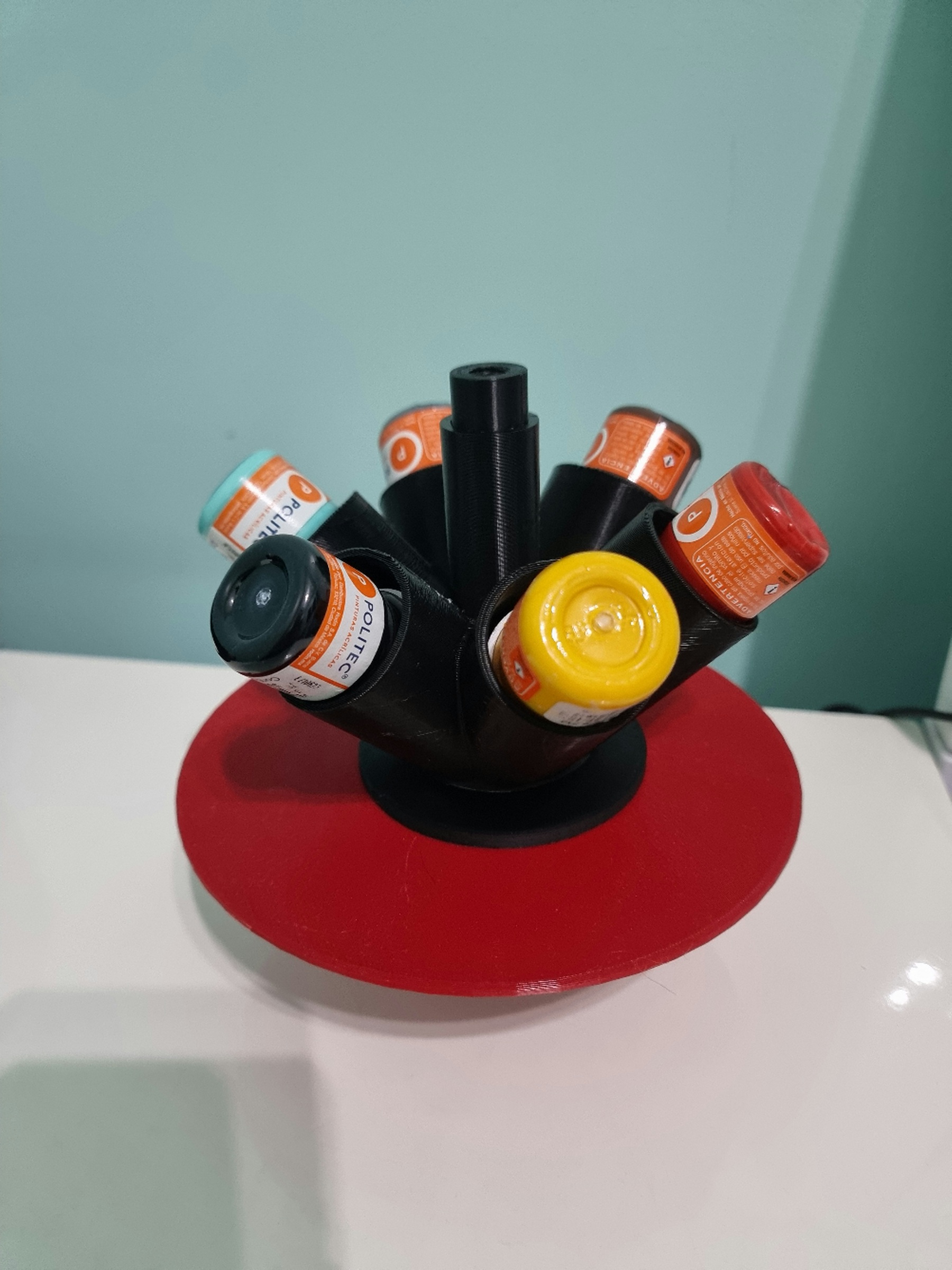Paint Bottle Rotating Rack