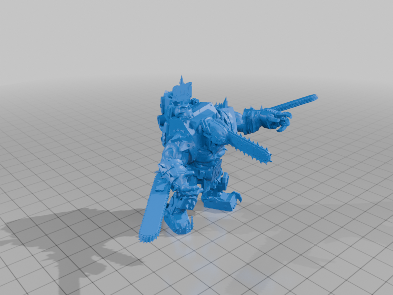 ChainSaw Head  Ork WarBoss
