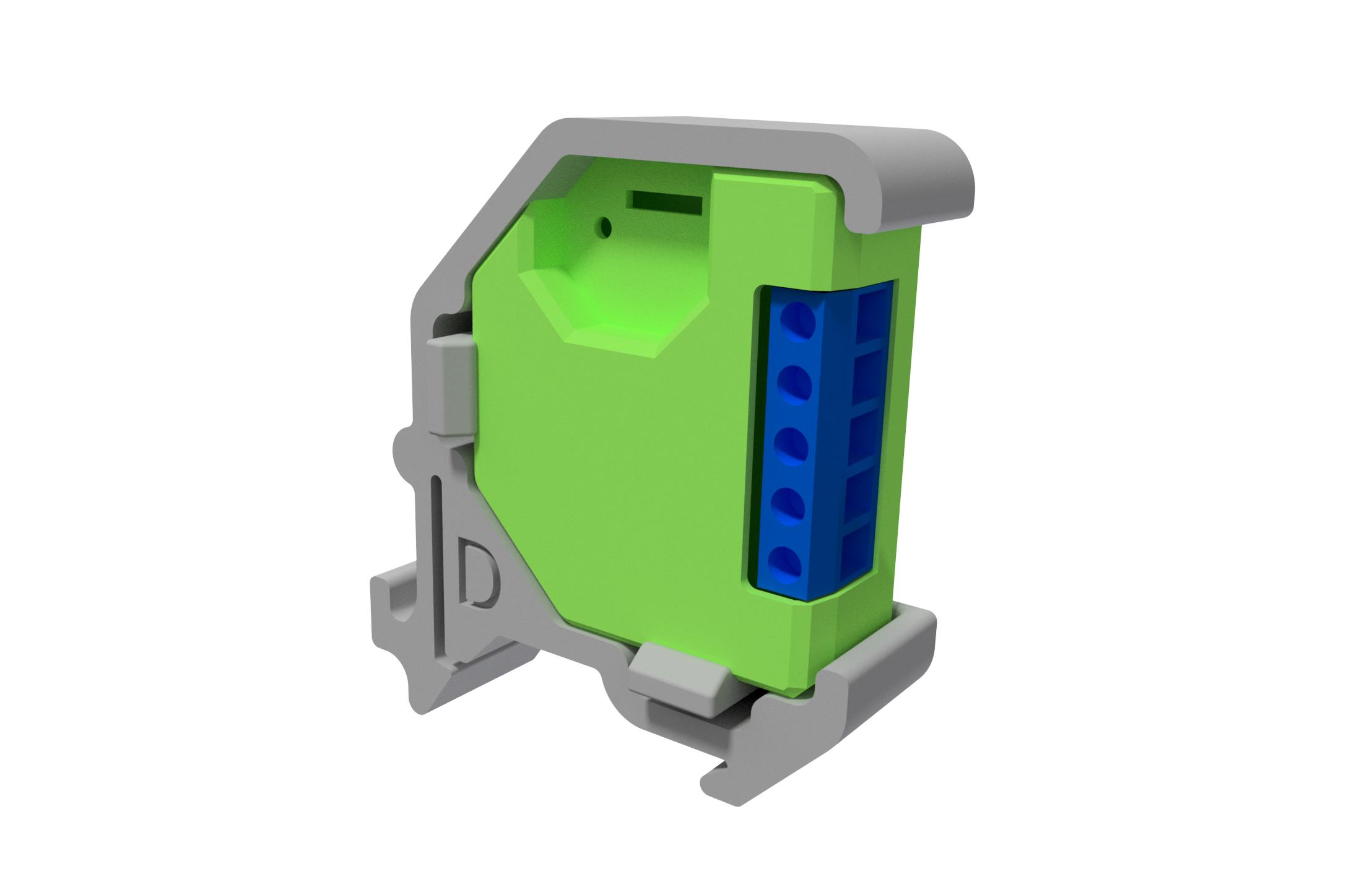 Shelly Dimmer DIN rail bracket