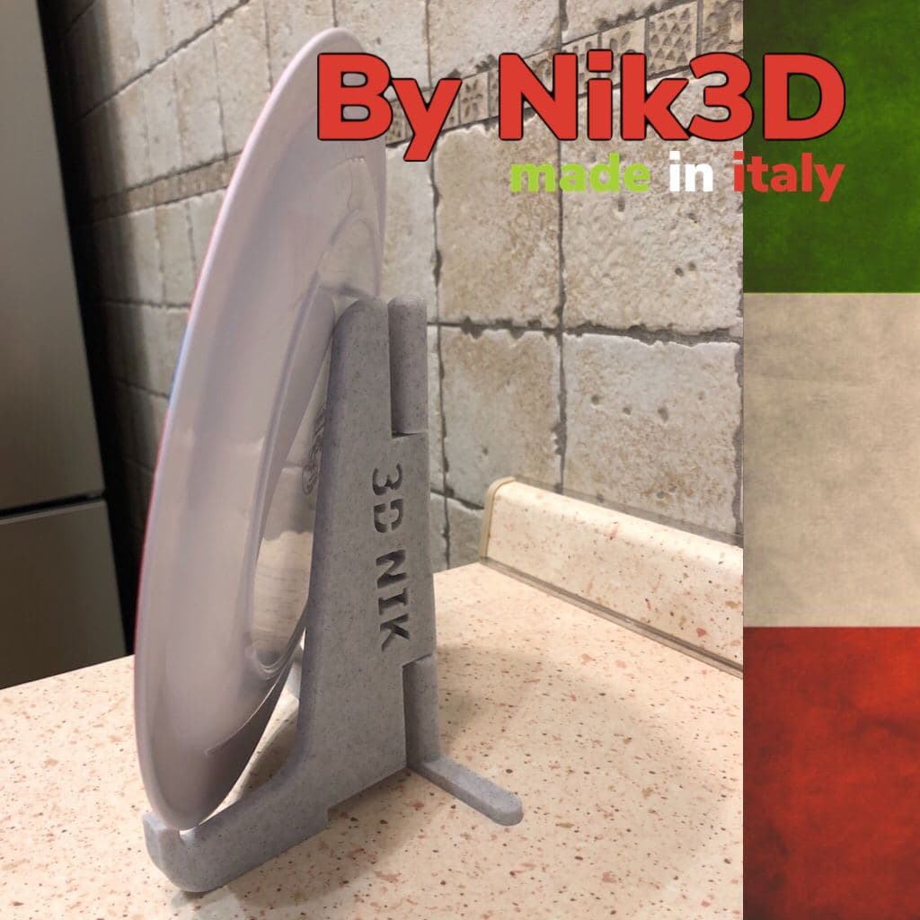 cavalletto per piatti o smartphone