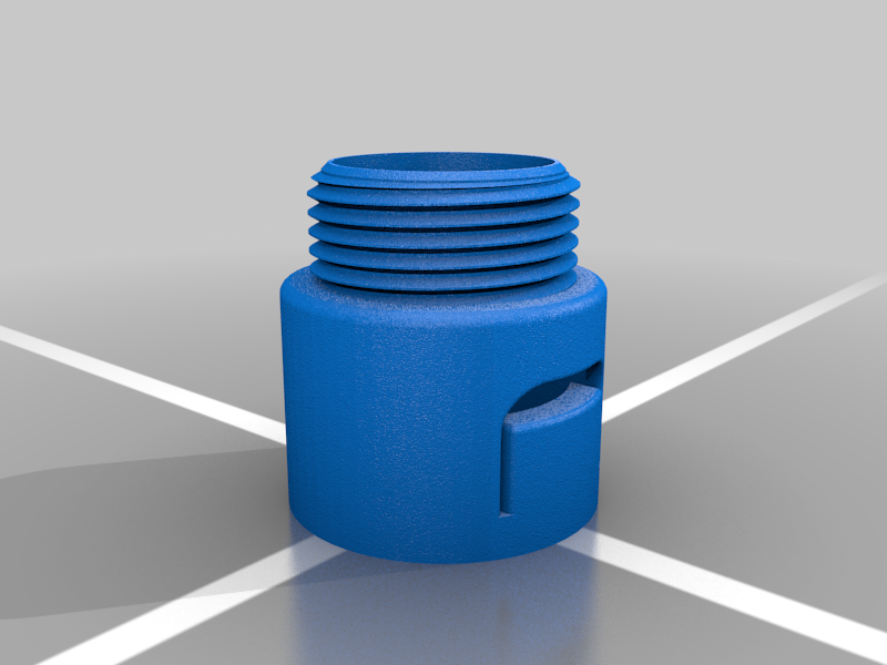 Connector for 1 inch ID ENT Low Voltage Conduit Adapter (with Nut)