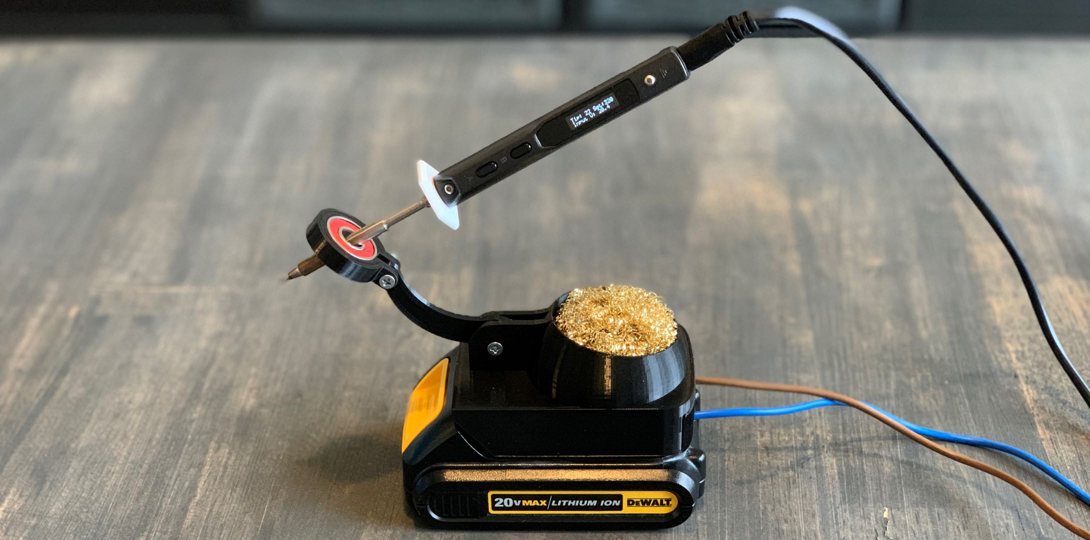 Dewalt Battery Adapter for TS100 Soldering Iron