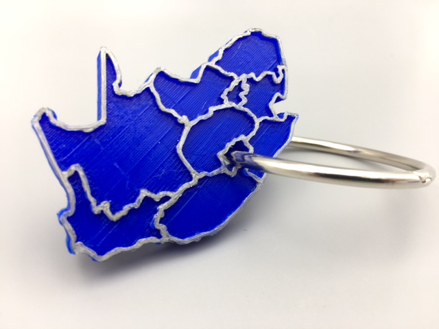 South Africa Keychain