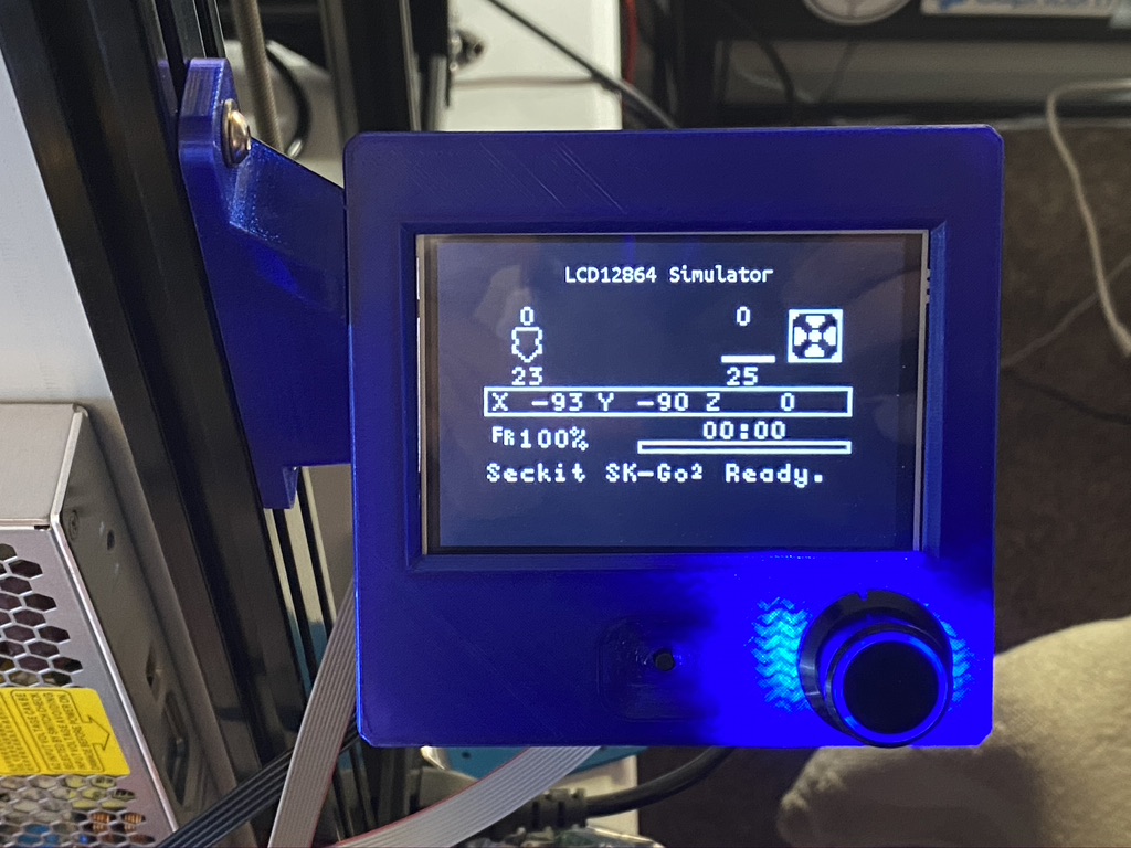 TFT35 E3 Angled Display Mount Assembly