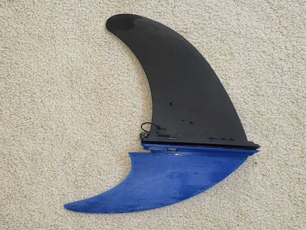 Short Fin For Inflatable Stand-Up Paddleboard ISUP SUP