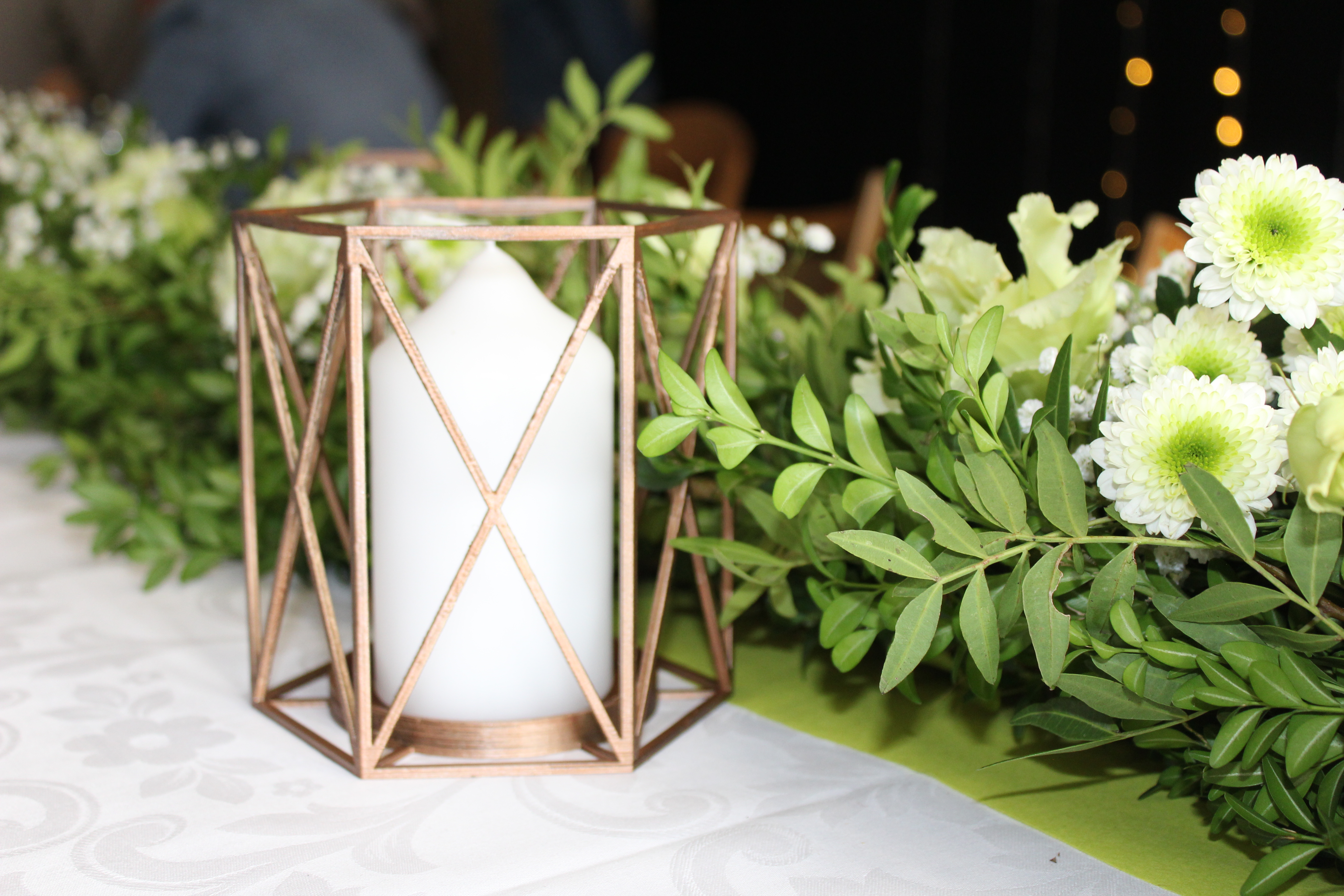 Various wedding candle holder