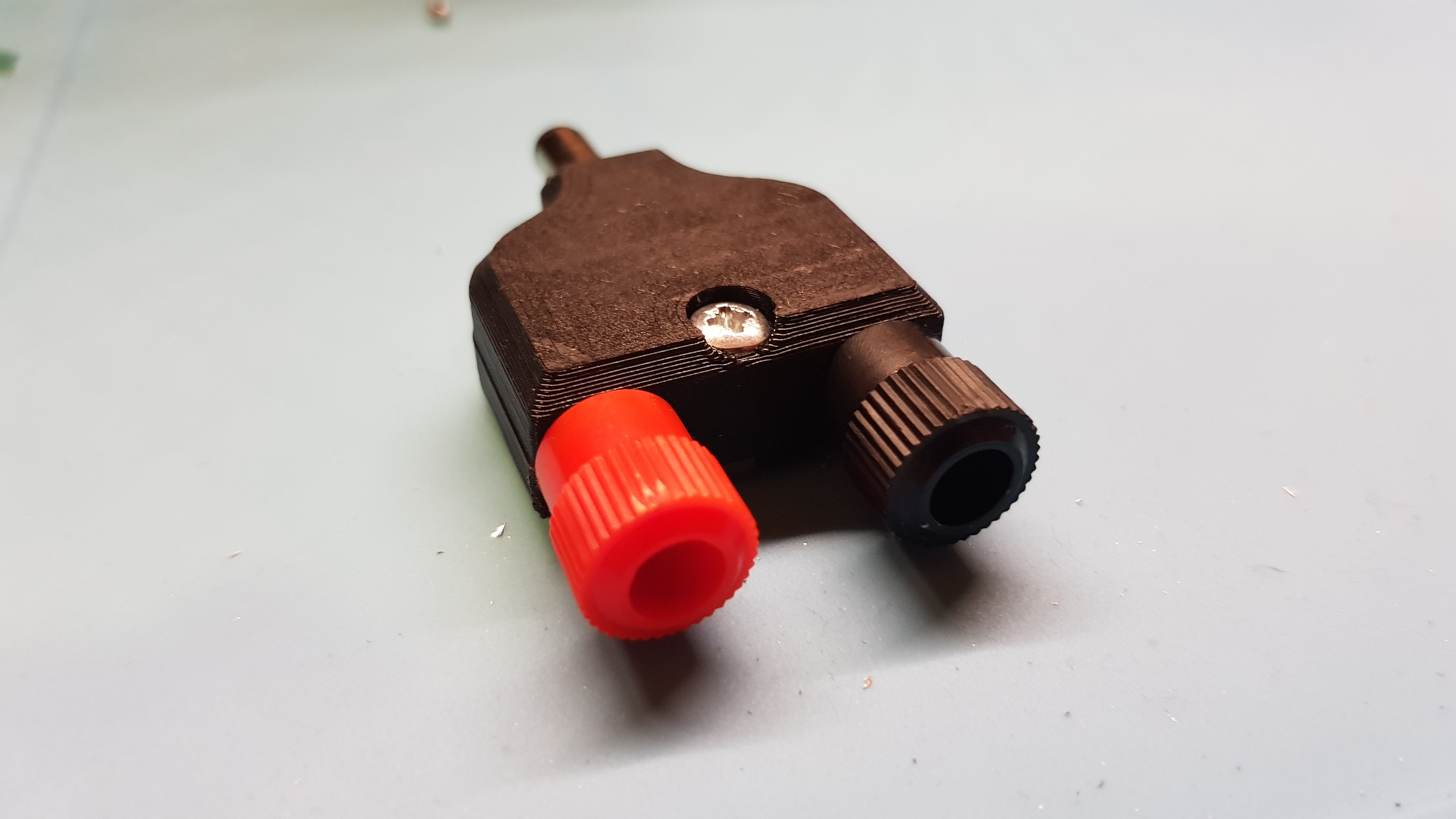 Banana to DC jack adapter