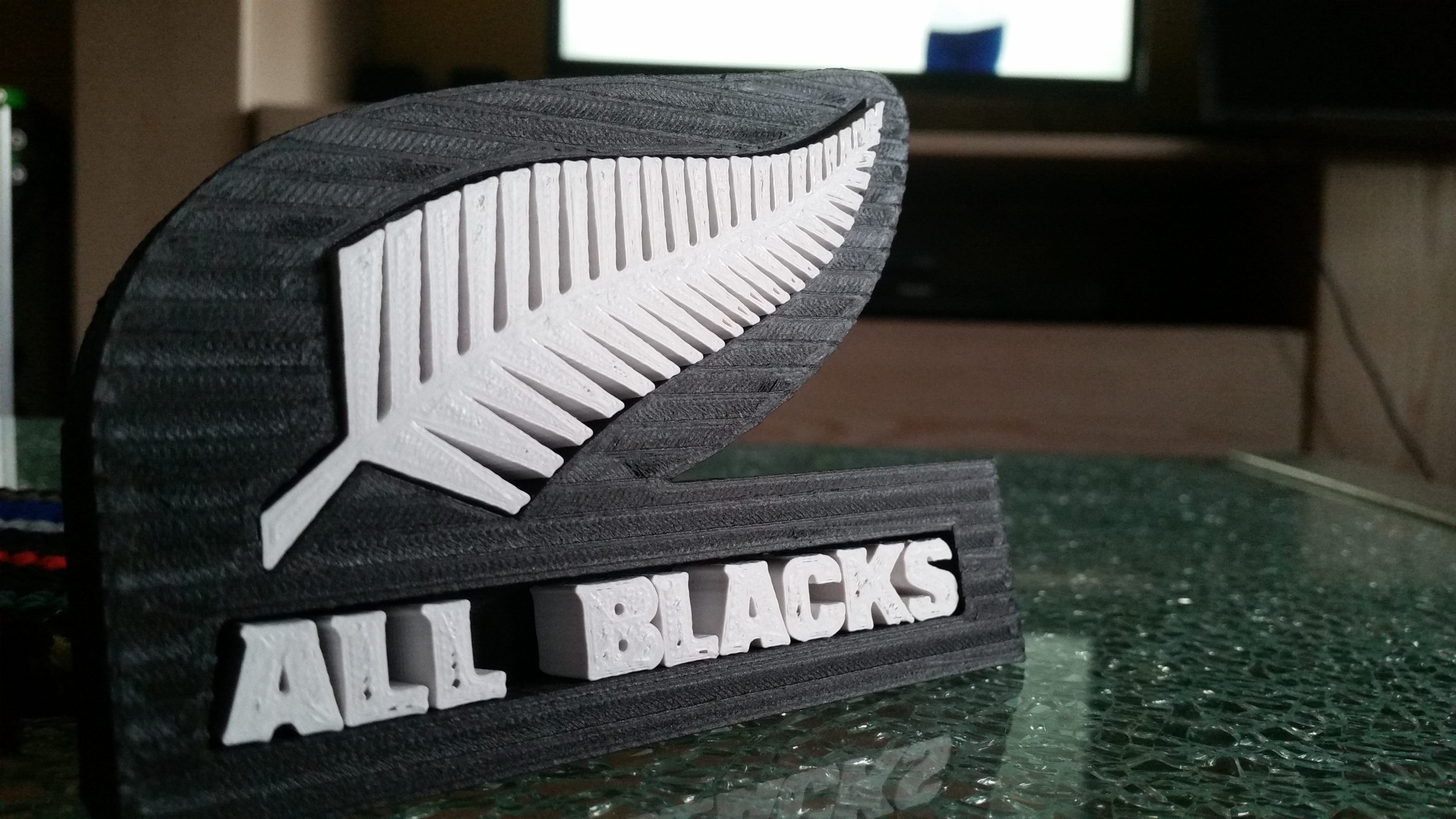 All Blacks 3D Logo