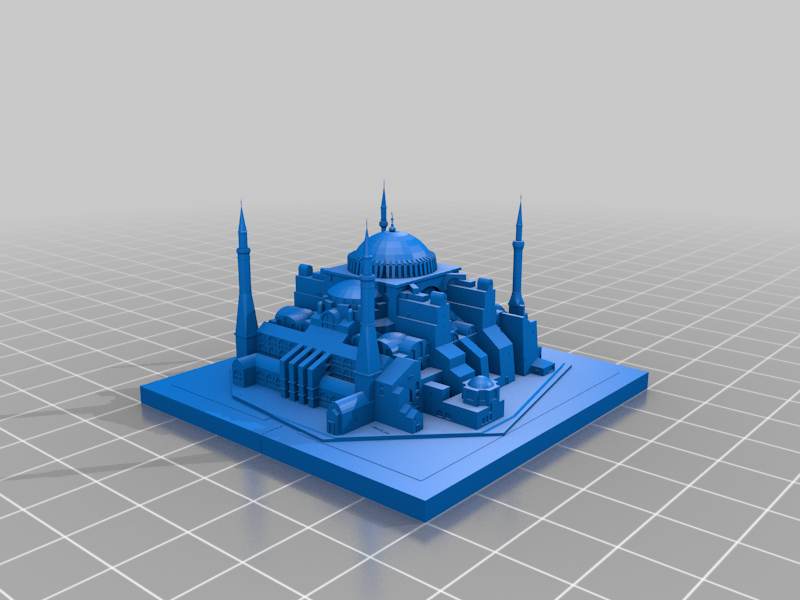 Greeble landmarks - Hagia Sophia