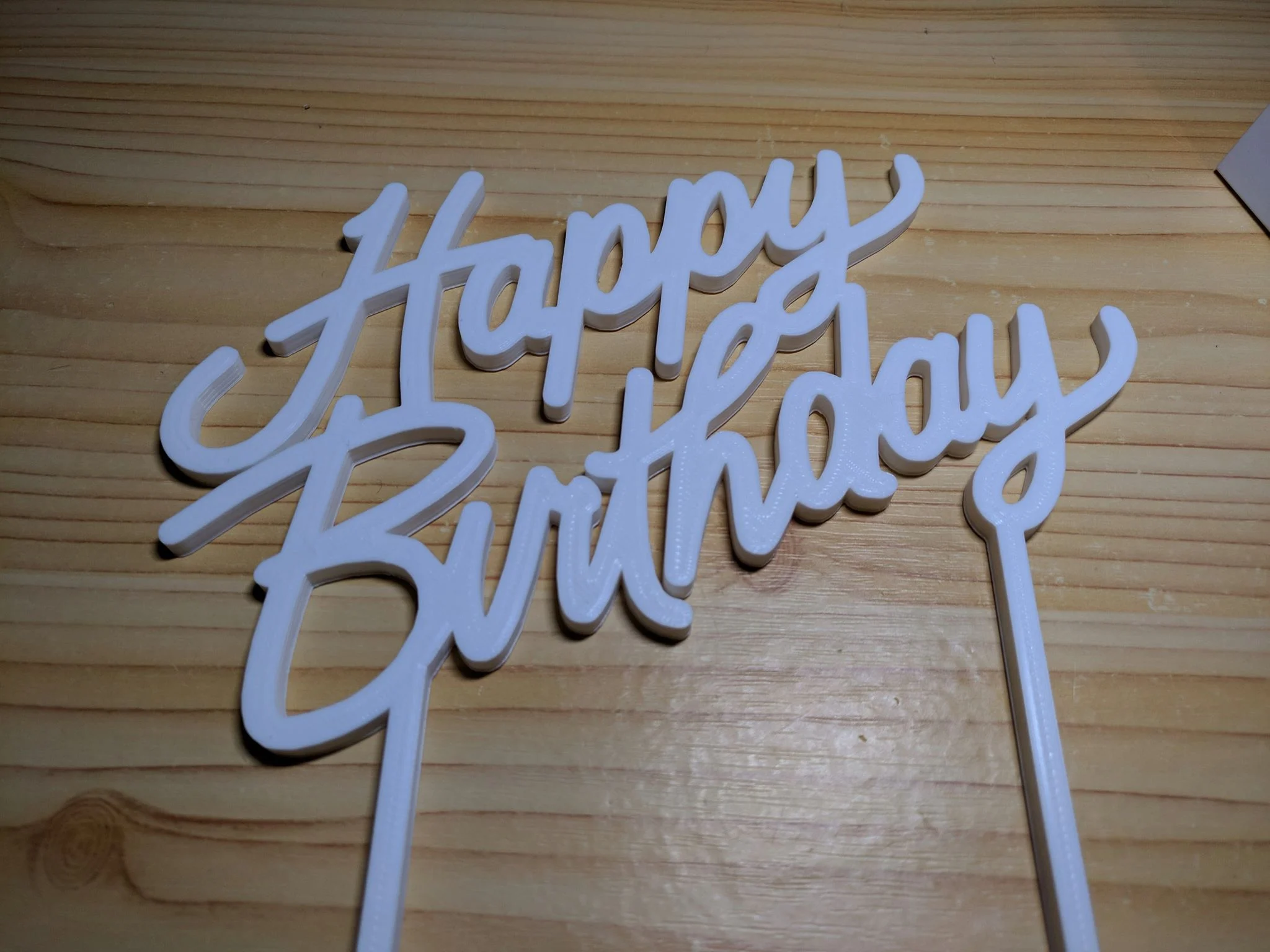 Happy Birthday Cake Decoration
