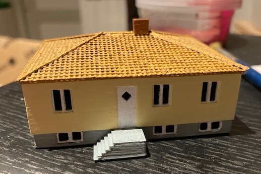 Swedish house from the 40s
