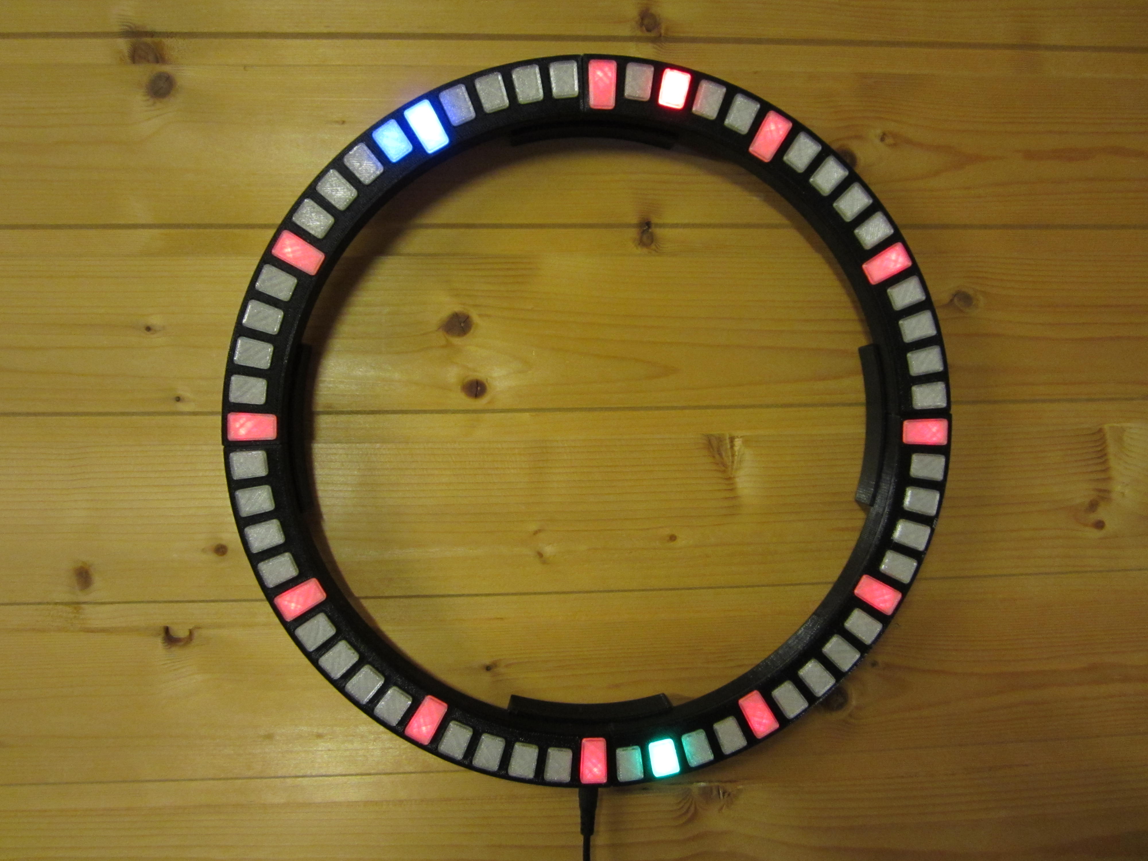 Runde Neopixel Uhr (WS2812B)