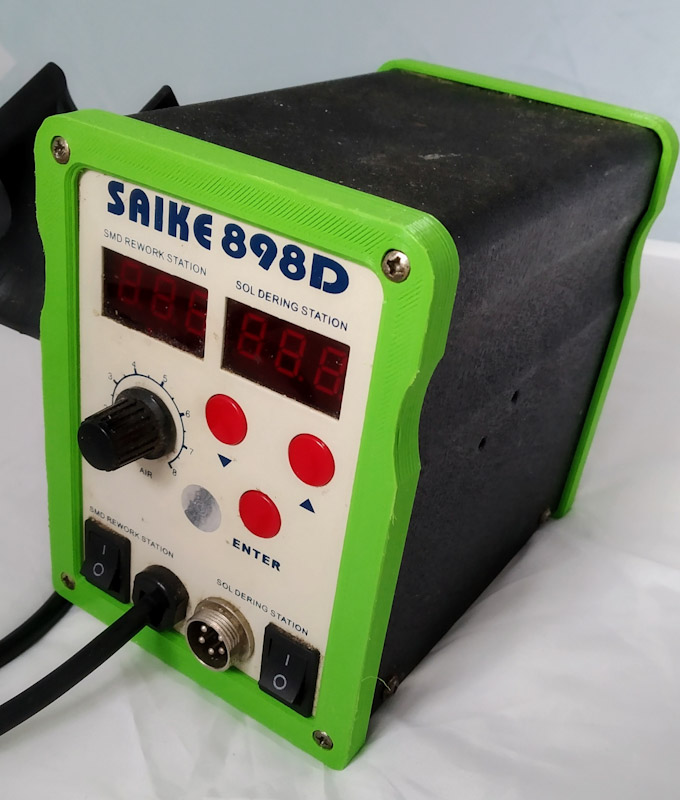 Saike 898D SMD Soldering station face plate surround bezel
