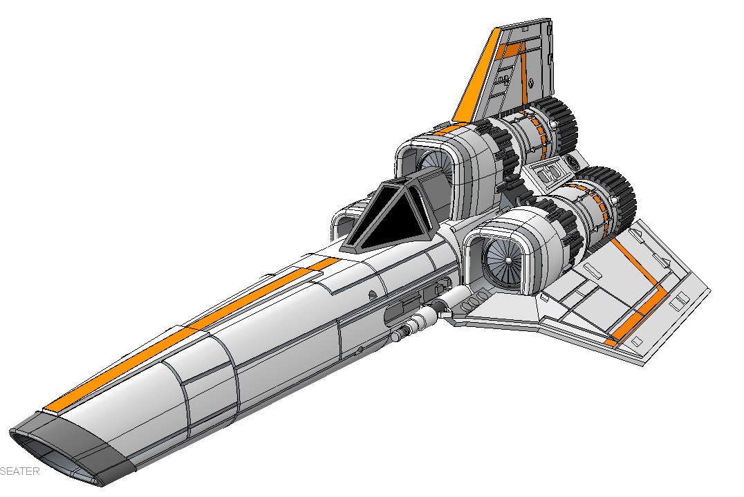 BSG - Colonial Viper MK1 (single-seater)