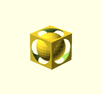 Sphere in Cube