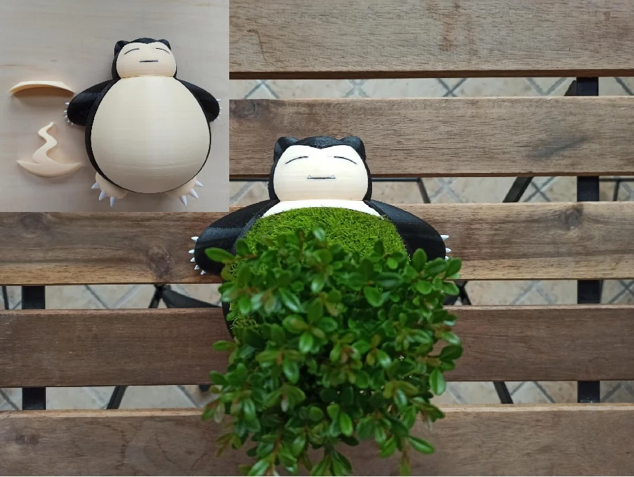 Giantamax Snorlax Flower Pot