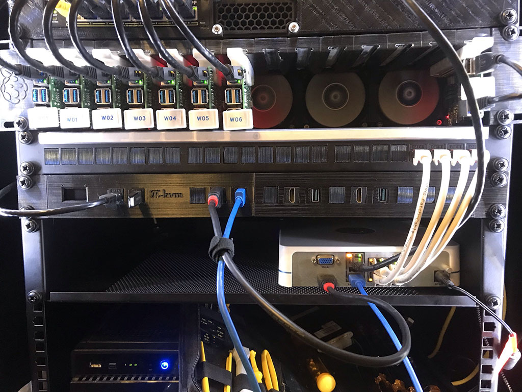 Pi-Kvm 4 port ezcoo Rack mount