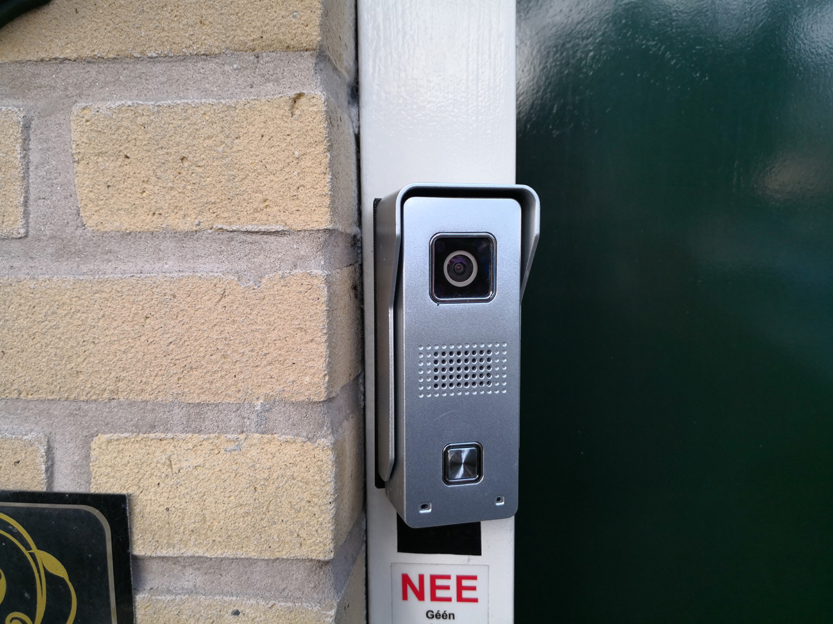 Wifi Video Door Bell Angle Bracket (Elec IDC-25 Alecto)