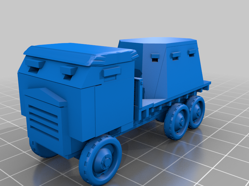 Bison Concrete Armoured Lorry