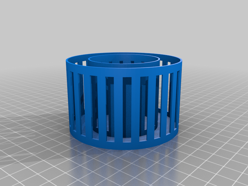 Fish tank aquarium slotted plant pots