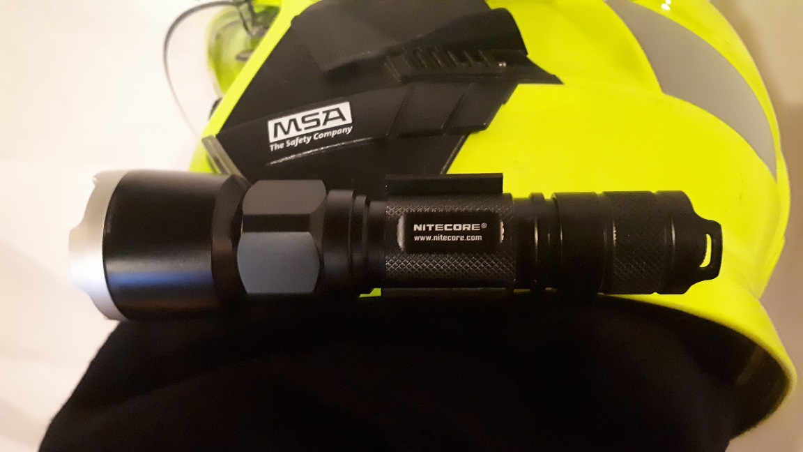 Nitecore Clamp for MSA Gallet F1 XF