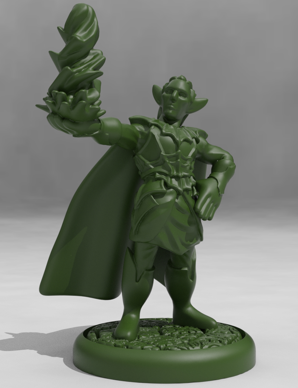 Elven armored mage
