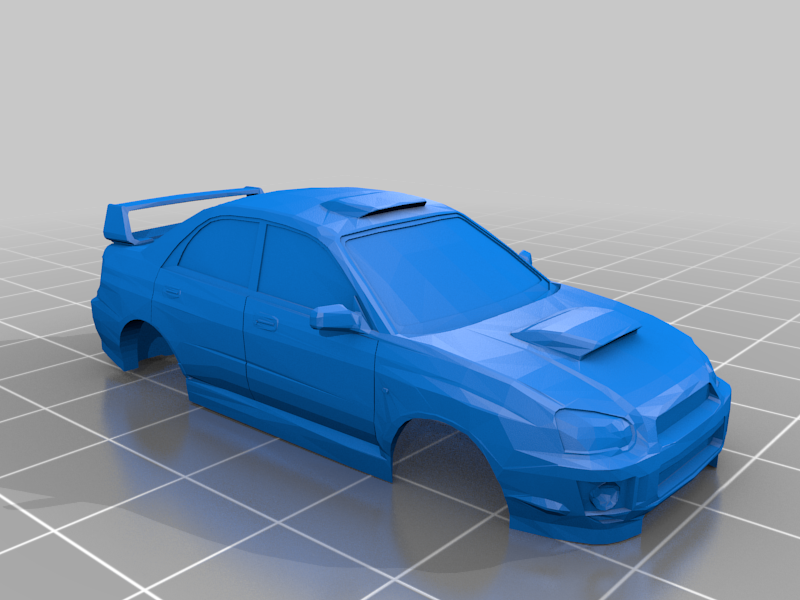 Sarubaru Impreza - Turbo Racing Body Shell 1:76 Gen1