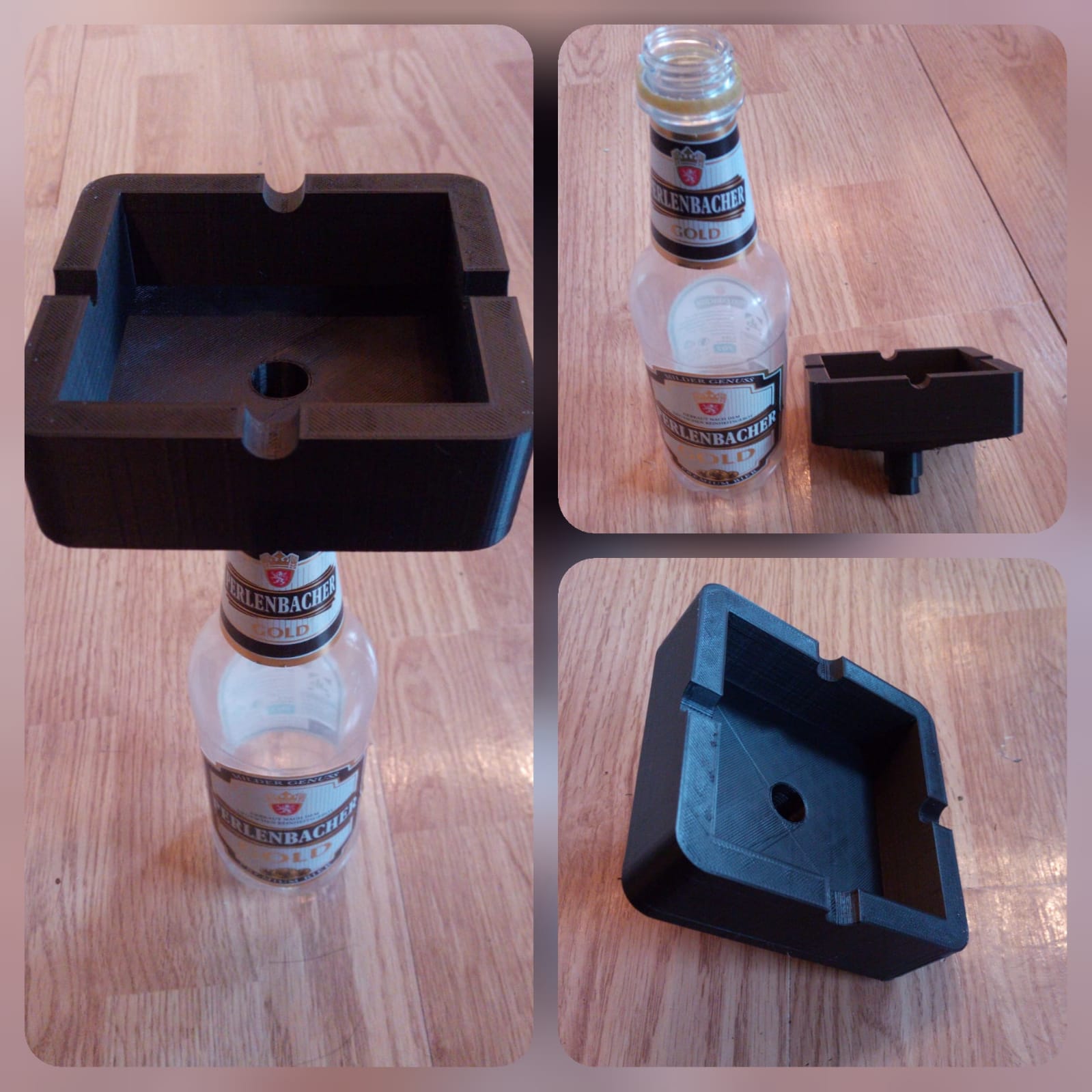 Beerbottle ashtray