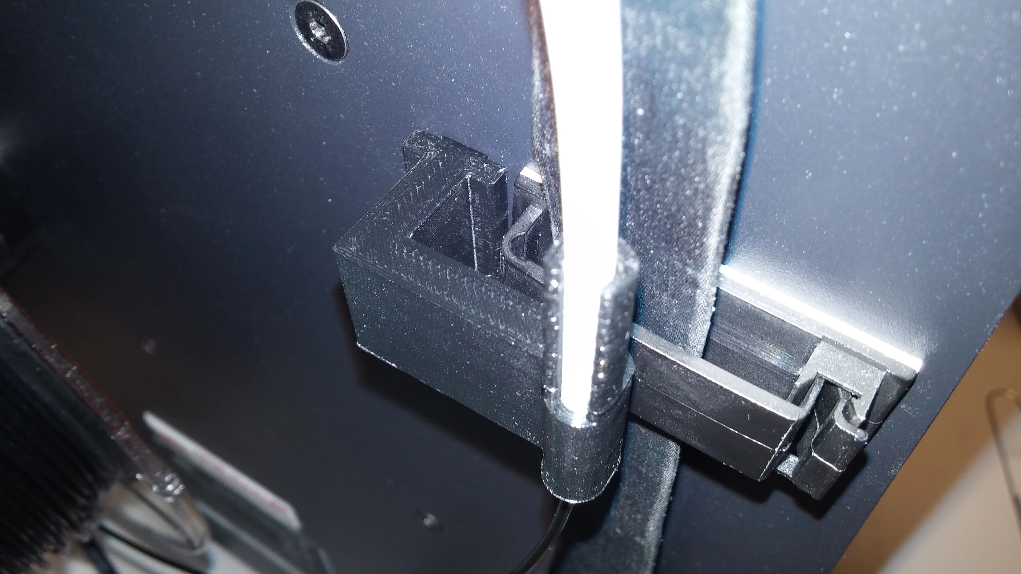 Wanhao D6 MOD Clip Holder and Fix PTFE Tube