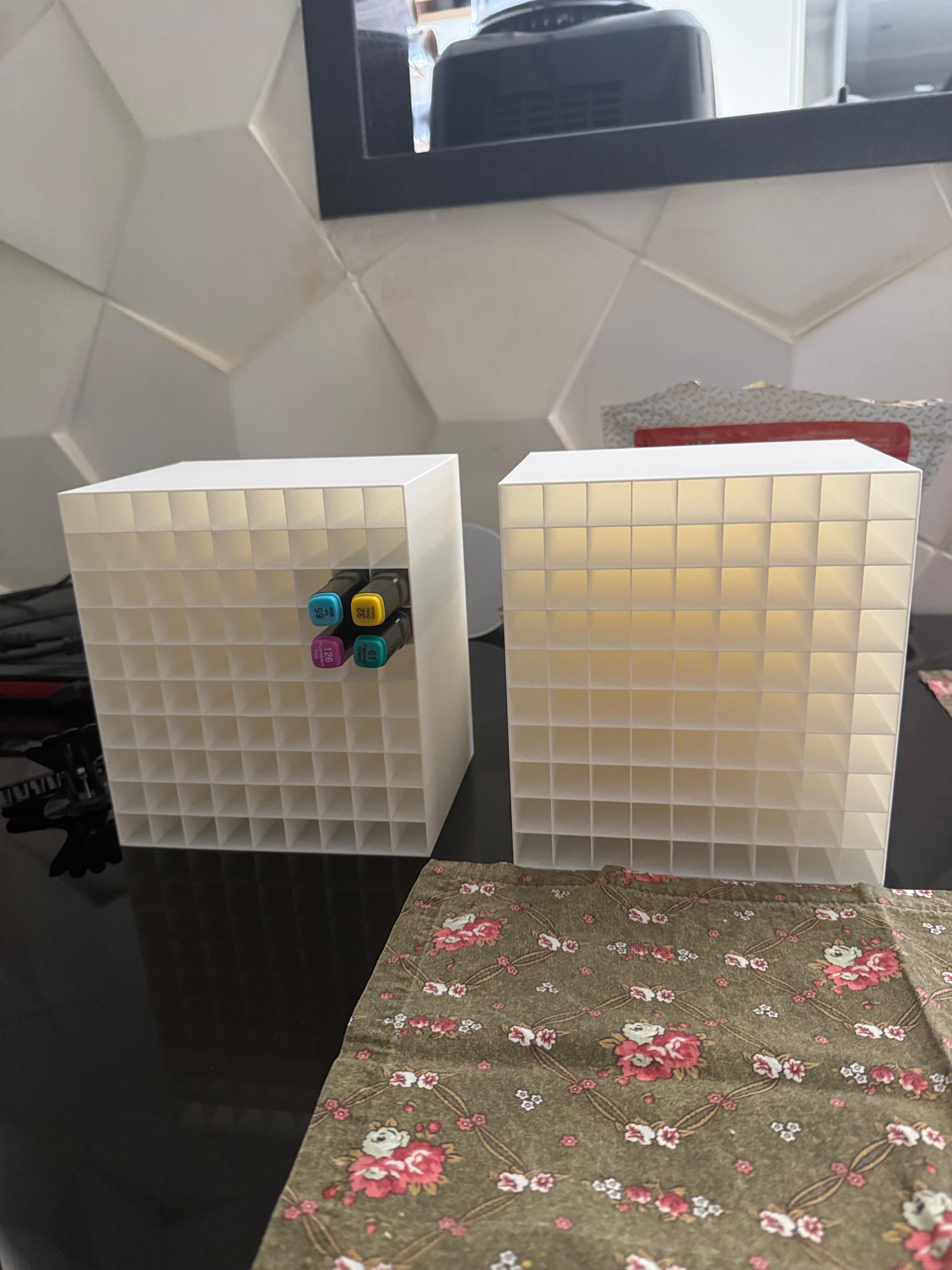 Marker Pen Pencil Holder Parameterizable
