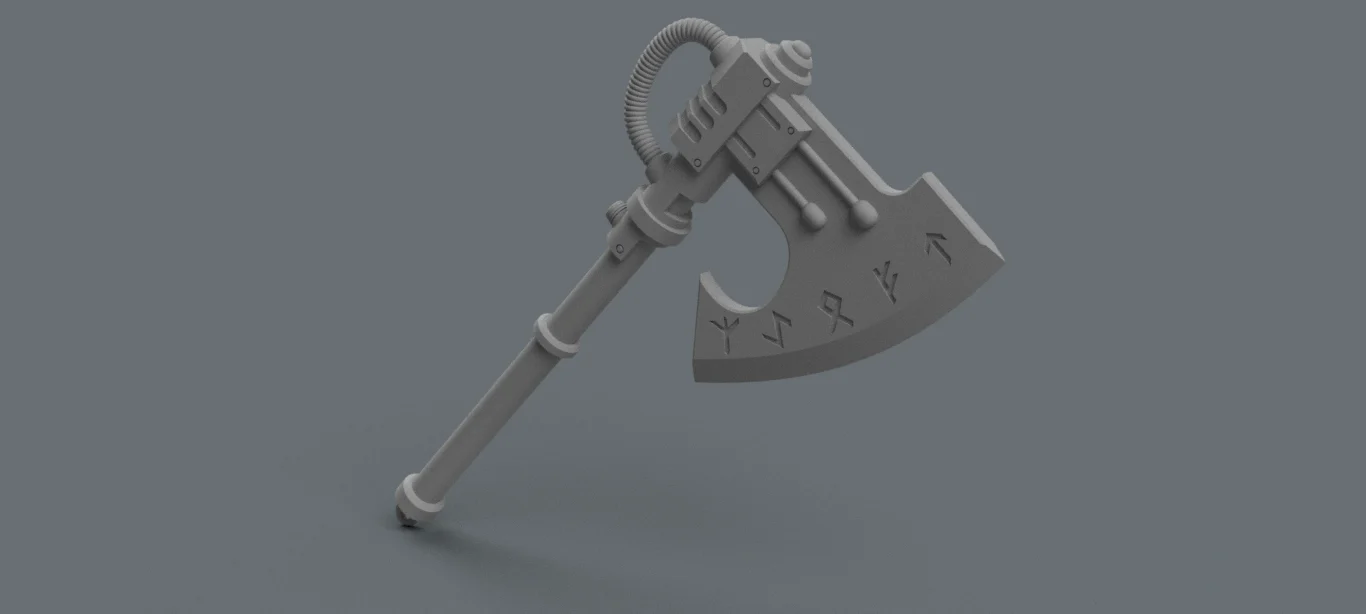 Power Axe Space Wolves Warhammer 40k