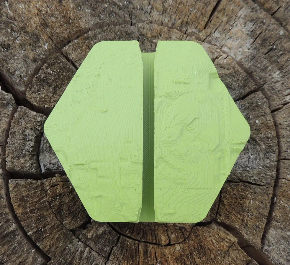 Rocky Mountain RepRap Festival 2023 Hextraction Tile (not at all official)