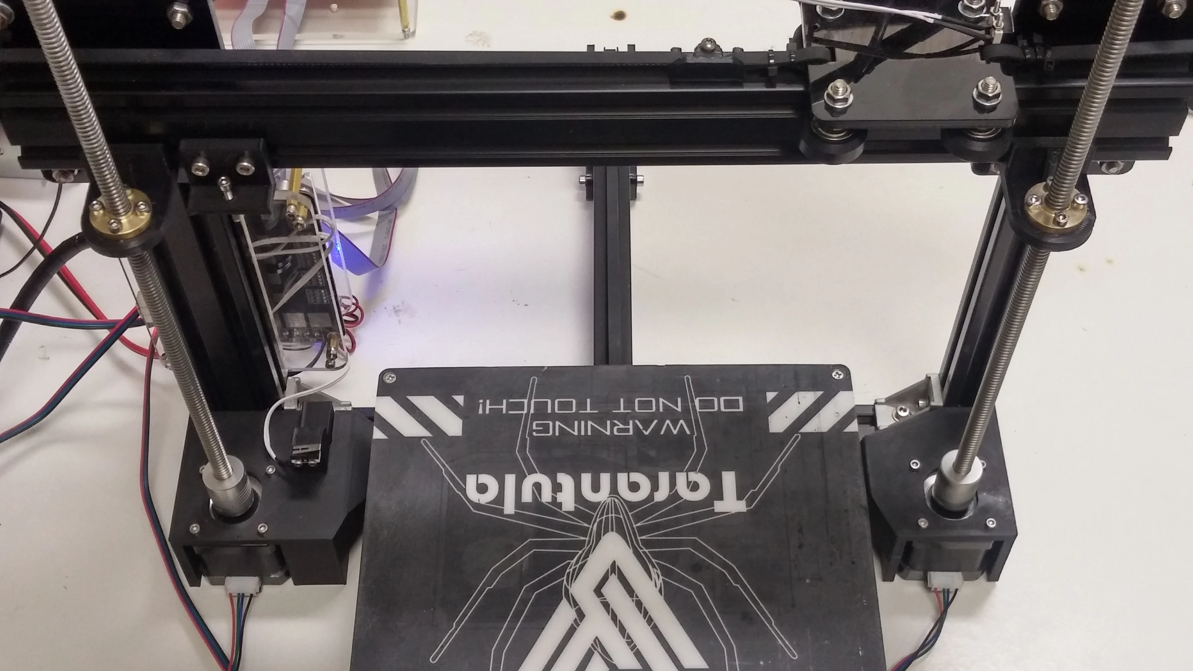 Tevo Tarantula Dual Inverted Z Motor Mounts with Oldham Couplers and screw adjustable limit swich
