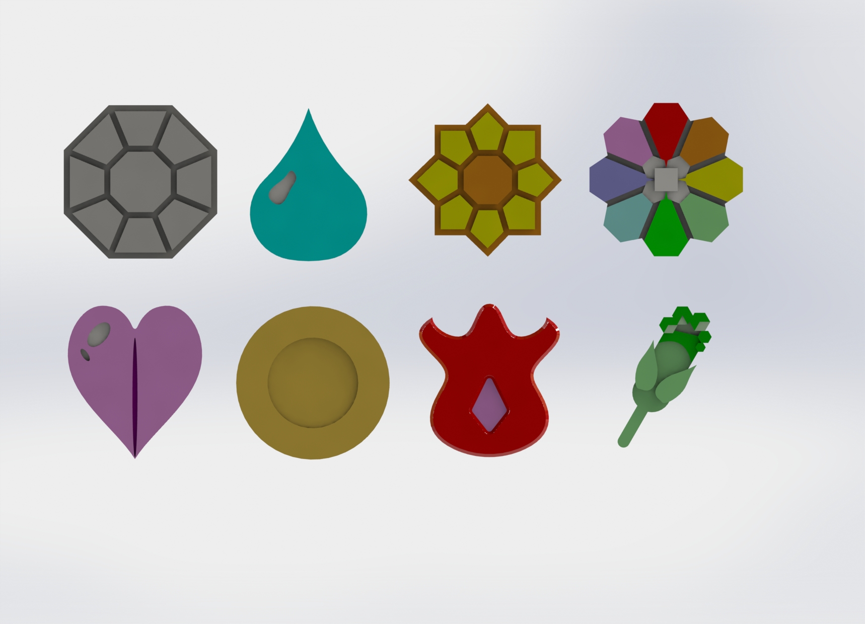 Kanto Gym Badges