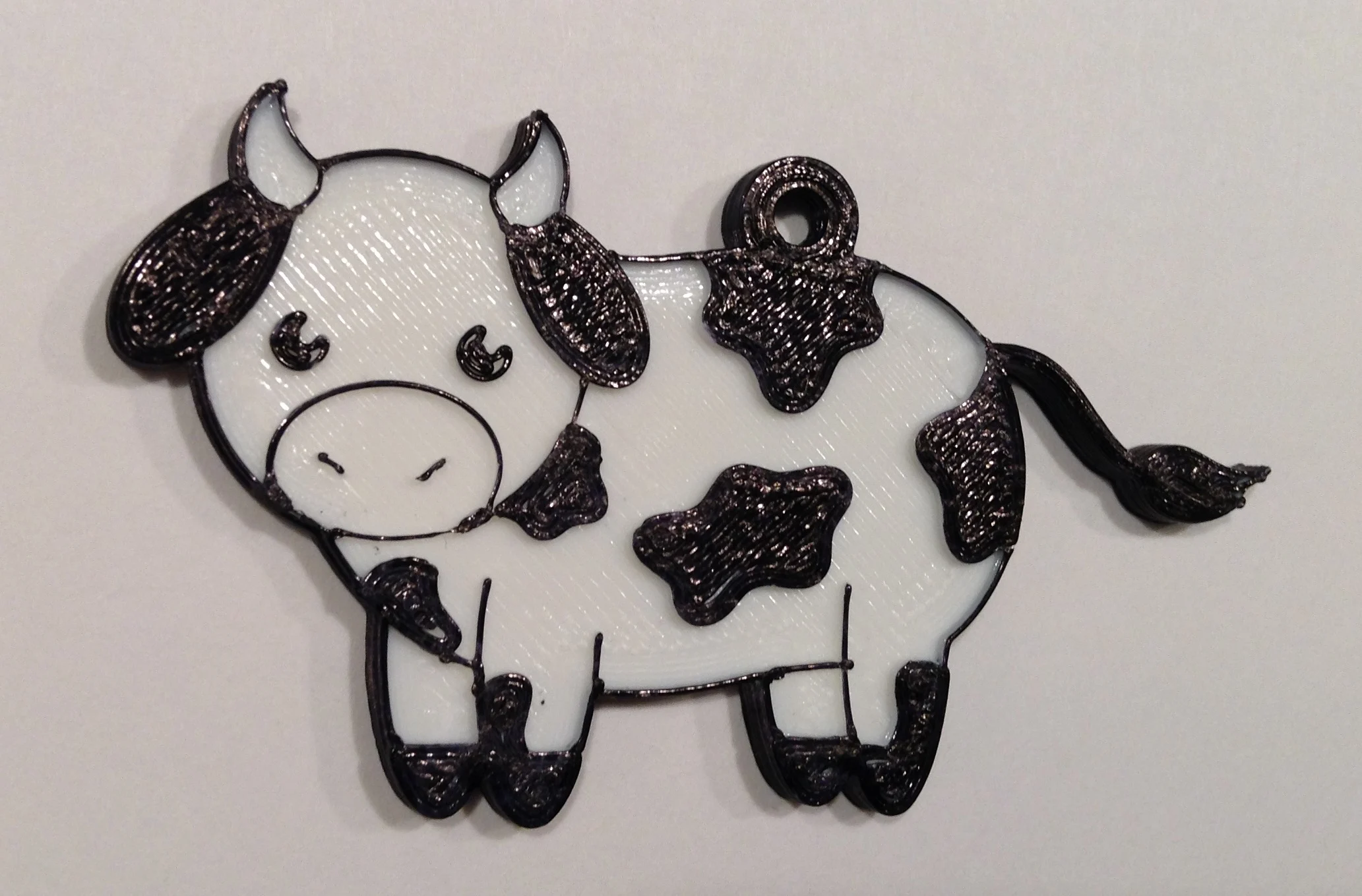 Cow Keychain