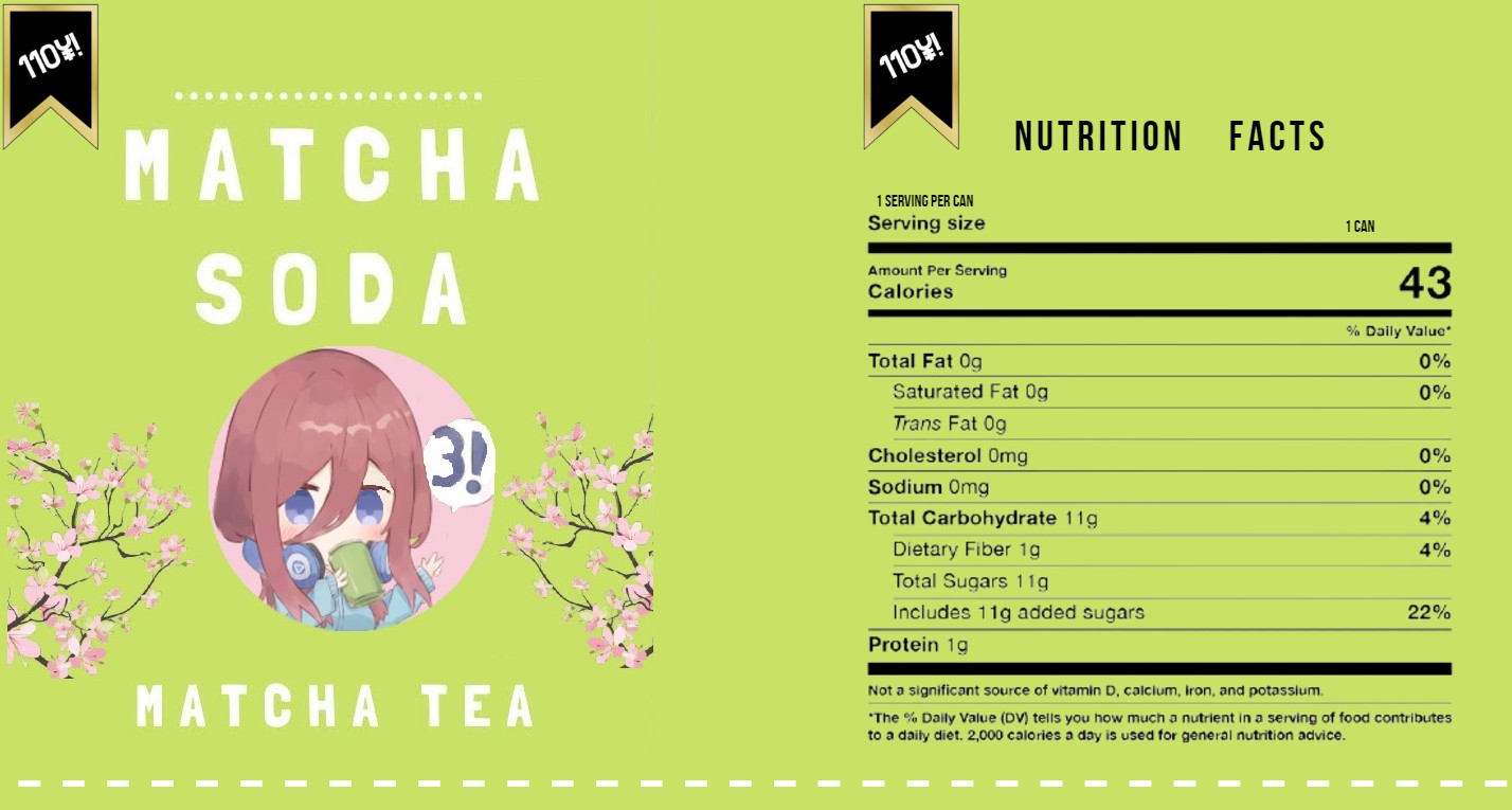 matcha soda (Miku Nakano)