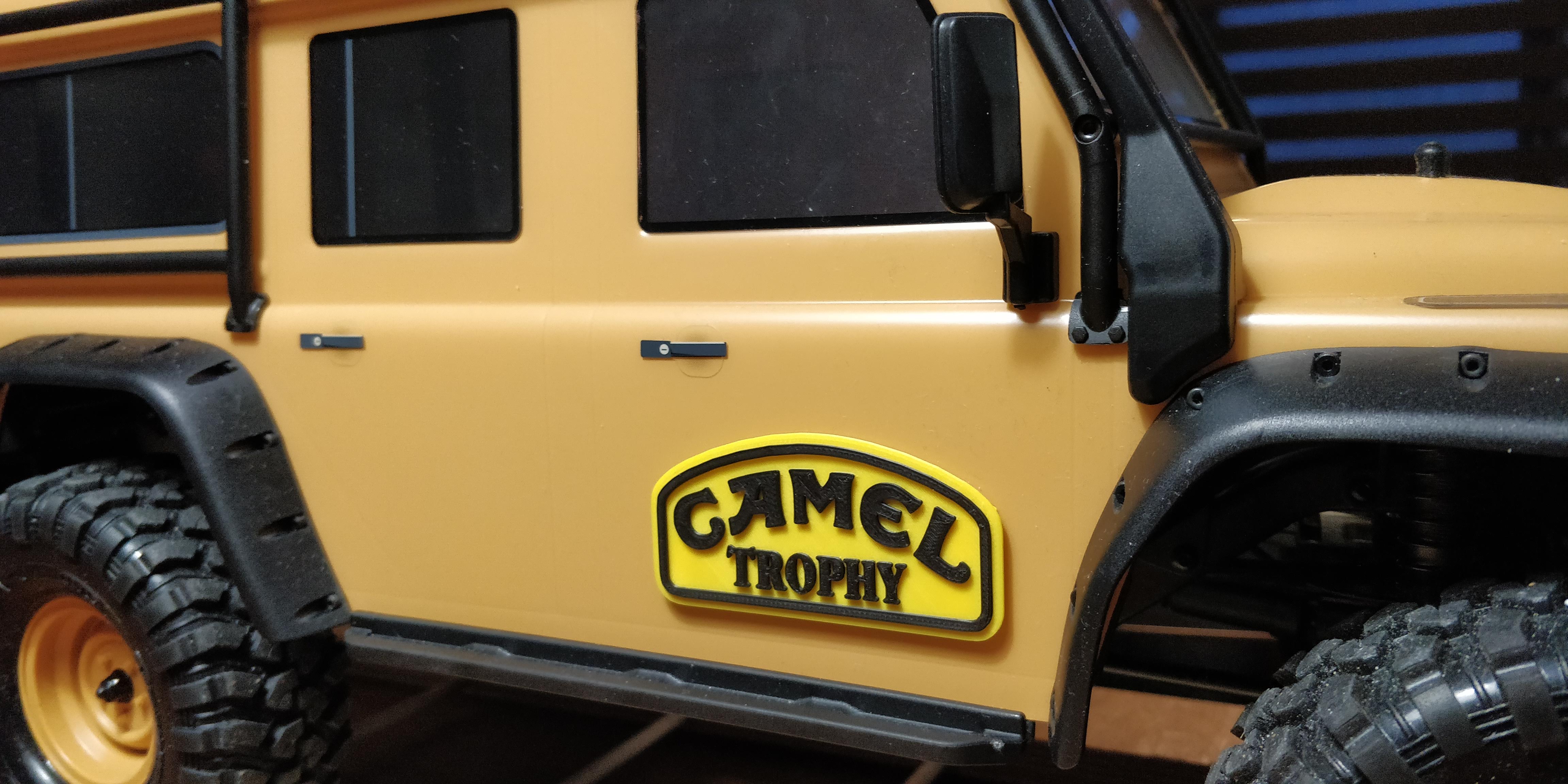 Camel Trophy Logo for TRX-4